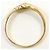 Autre Marque 18K Yellow Gold Band Ring with Diamond Golden - view 2