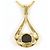 Autre Marque Collana in oro giallo 18K con ammolite D'oro - vista 3