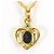 Autre Marque Collana in oro giallo 18K con opale nero e diamante D'oro - vista 4