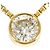 Autre Marque Collana in oro giallo 18K con diamante D'oro