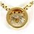 Autre Marque Collana in oro giallo 18K con diamante D'oro - vista 3