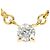 Autre Marque Collana in oro giallo 18K con diamante D'oro