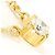 Autre Marque Collana in oro giallo 18K con diamante D'oro - vista 2