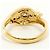 Autre Marque Anello a fascia in oro giallo 18K con diamanti D'oro - vista 4