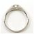 Autre Marque PT900 Platin-Bandring mit Diamant - Ansicht 3