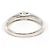 Autre Marque PT900 Platin-Bandring mit Diamant - Ansicht 4