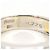 Autre Marque Anello fede in oro giallo 18K e platino con diamanti D'oro - vista 5