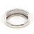 Autre Marque PT900 Platin-Bandring mit Diamant - Ansicht 4