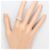 Autre Marque PT900 Platin-Bandring mit Diamant - Ansicht 7