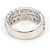 Autre Marque Platin-Bandring mit Diamant - Ansicht 4