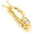 Autre Marque Collana in oro giallo 18K con diamante D'oro - vista 2