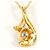 Autre Marque Collana in oro giallo 18K con diamante D'oro - vista 3