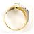 Autre Marque Anello fede in platino PT900 e oro giallo 18K D'oro - vista 3