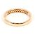 Autre Marque Ehering aus 18K Roségold mit Diamanten Golden - Ansicht 4