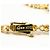 Autre Marque Bracciale con charm in oro giallo 18K con diamante D'oro - vista 4