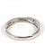 Autre Marque Platin-Bandring mit Diamant - Ansicht 3