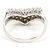 Autre Marque Platin-Ring mit Diamant - Ansicht 4