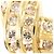 Autre Marque Ringband aus 18K Gelbgold mit Diamant Golden - Ansicht 2
