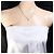 Autre Marque Platinhalskette mit Diamant - Ansicht 6