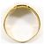 Autre Marque Anello fede in platino PT900 e oro giallo 18K con diamante da 0,20ct D'oro - vista 3