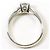 Autre Marque Platin-Bandring mit 0.503ct Diamant - Ansicht 3