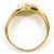 Autre Marque Ringband aus 18K Gelbgold mit Diamant Golden - Ansicht 3
