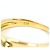 Autre Marque Ringband aus 18K Gelbgold mit Diamant Golden - Ansicht 5