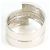 Autre Marque Platin 900 Bandring mit Diamant - Ansicht 4