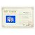 Autre Marque Platin 900 Bandring mit Diamant - Ansicht 9