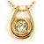 Autre Marque Collana in oro giallo 18K con diamante D'oro