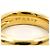 Autre Marque Anello a fascia in oro giallo 18K con diamante brown Marrone D'oro - vista 5