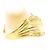 Autre Marque Bandring aus 18K Gelbgold mit Diamant Golden - Ansicht 2