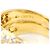 Autre Marque Ringband aus 18K Gelbgold mit Diamant Golden - Ansicht 5
