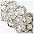 Autre Marque Platin-Diamant-Bandring - Ansicht 2