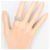 Autre Marque Platin-Diamant-Bandring - Ansicht 6