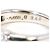 Autre Marque Eleganter Platin-Diamant-Bandring - Ansicht 5