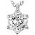 Autre Marque Collana in oro bianco 18K con diamante D'oro