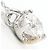 Autre Marque Collana in oro bianco 18K con diamante D'oro - vista 2