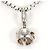 Autre Marque Collana in oro bianco 18K con diamante brown D'oro - vista 3