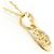 Autre Marque Collana in oro giallo 18K con diamante D'oro - vista 2