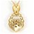 Autre Marque Collana in oro giallo 18K con diamante D'oro - vista 3
