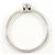 Autre Marque PT900 Platin-Ehering mit Diamant - Ansicht 3