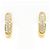 Autre Marque Orecchini a goccia in oro giallo 18K con diamanti D'oro