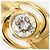 Autre Marque Ringband aus 18K Gelbgold mit Diamant Golden - Ansicht 2