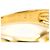 Autre Marque Ringband aus 18K Gelbgold mit Diamant Golden - Ansicht 6