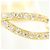 Autre Marque Anello fede in oro giallo 18K e diamanti D'oro - vista 2
