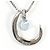 Autre Marque Collana in oro bianco 18K con diamante blu trattato D'oro - vista 3