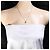 Autre Marque Collana in oro bianco 18K con diamante blu trattato D'oro - vista 6