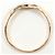 Autre Marque Ehering aus 14K Weiß- und Roségold mit Diamant Golden - Ansicht 2