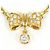 Autre Marque Collana in oro giallo 18K con diamante D'oro
